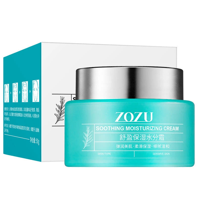 Crema Hidratante Facial Profunda | Calmante y Suavizante | 50g | Apta para Piel Sensible y Todo Tipo de Piel