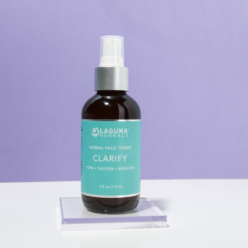 Tónico Facial Herbal CLARIFY | Limpia, Tonifica e Ilumina | Vinagre de Manzana y Botánicos | Todo Tipo de Piel | 118ml