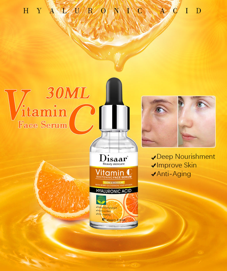 Sérum Facial Vitamina C + Ácido Hialurónico